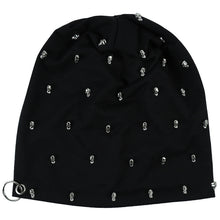 Load image into Gallery viewer, 2018 Hip Hop Beanies For Men Ring Skull Winter Fleece Hat Women Rock Punk Skullies Caps Slouchy Beanie Unisex Cotton Knitted Cap